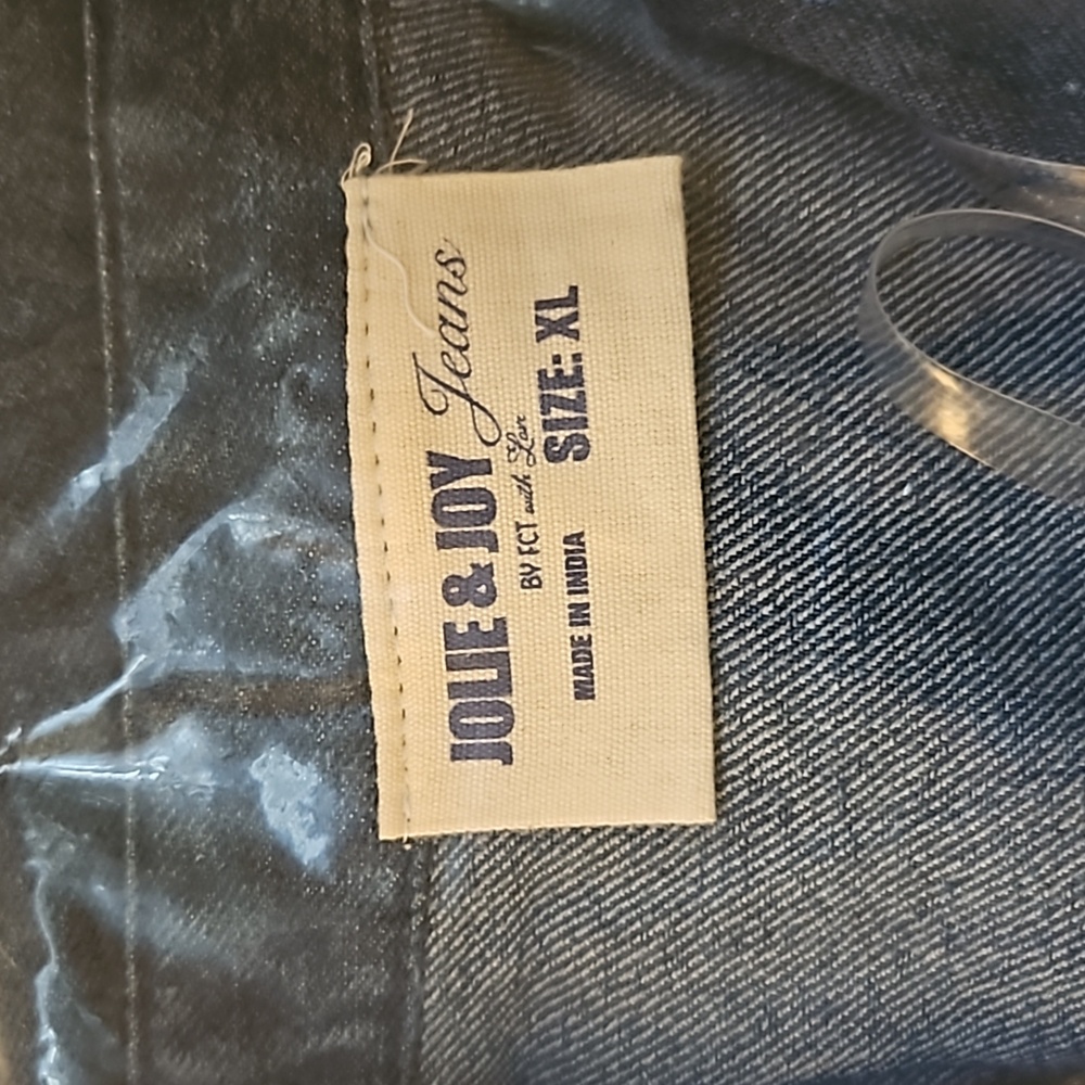 WOMEN'S DENIM JUMPSUIT - MEDIUM WASH SIZE XL - Picture 7 of 10